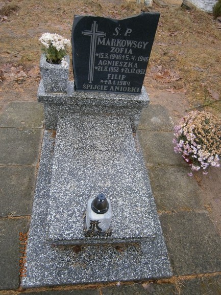 Filip MARKOWSKI 1984 Ostróda - Grobonet - Wyszukiwarka osób pochowanych