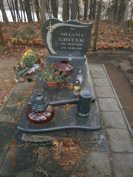 Melania GRYCUK 1895 Ostróda - Grobonet - Wyszukiwarka osób pochowanych