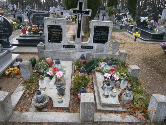 Bronisława KUSKOWSKA 1915 Ostróda - Grobonet - Wyszukiwarka osób pochowanych