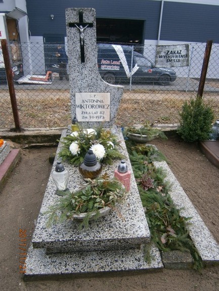 Antonina WIKTOROWICZ 1885 Ostróda - Grobonet - Wyszukiwarka osób pochowanych