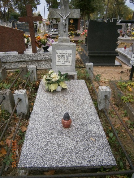 Aleksandra SŁUCKA 1906 Ostróda - Grobonet - Wyszukiwarka osób pochowanych