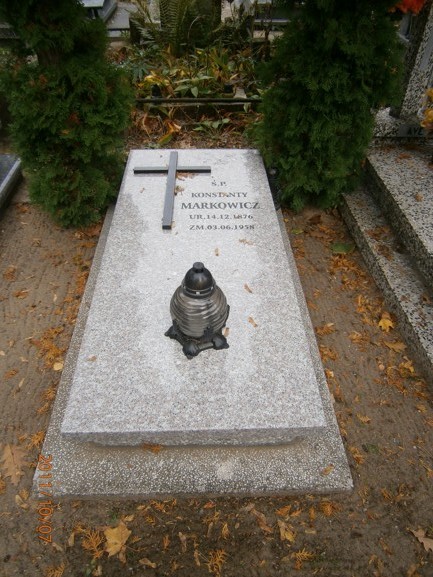 Konstanty MARKOWICZ 1876 Ostróda - Grobonet - Wyszukiwarka osób pochowanych