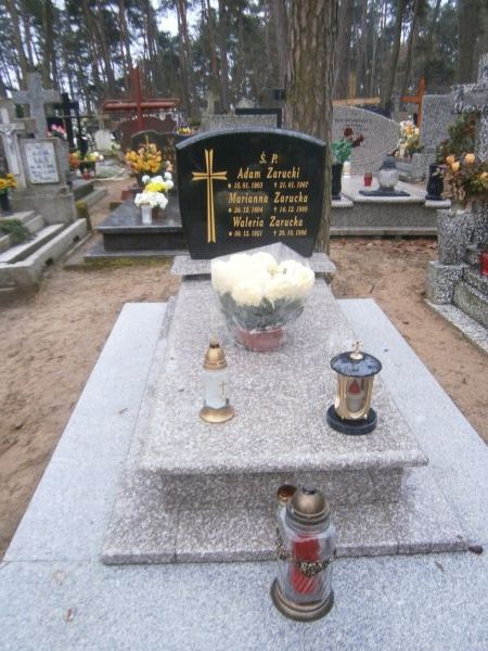 Marianna ZARUCKA 1894 Ostróda - Grobonet - Wyszukiwarka osób pochowanych