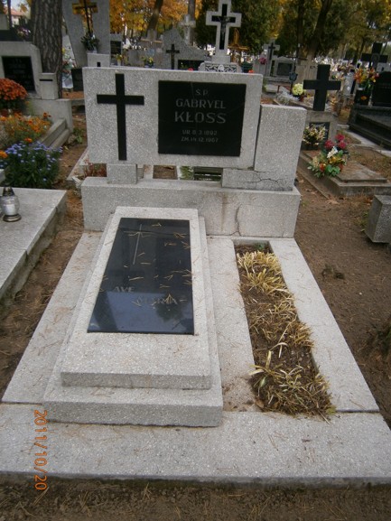 Gabriel KŁOSS 1892 Ostróda - Grobonet - Wyszukiwarka osób pochowanych