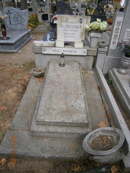 Małgorzata LICZNERSKA 1948 Ostróda - Grobonet - Wyszukiwarka osób pochowanych