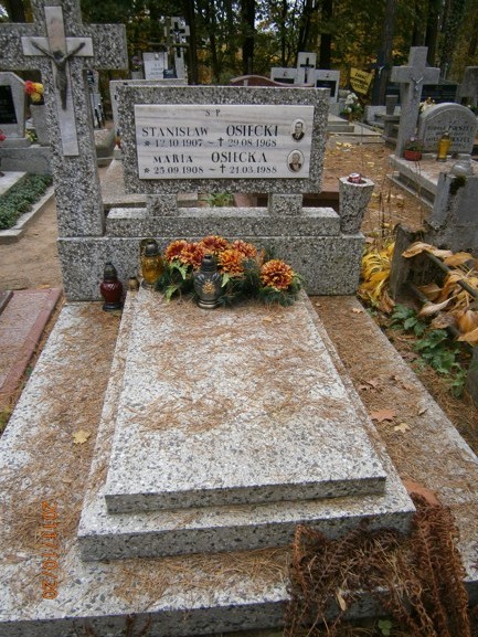 Maria OSIECKA 1908 Ostróda - Grobonet - Wyszukiwarka osób pochowanych