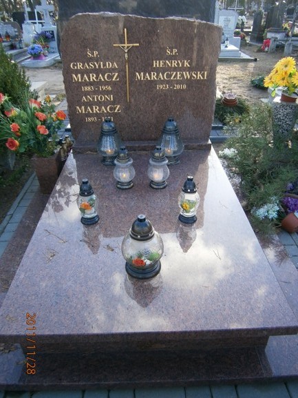 Henryk MARACZEWSKI 1923 Ostróda - Grobonet - Wyszukiwarka osób pochowanych