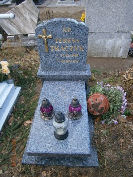 Teresa TKACZYK 1948 Ostróda - Grobonet - Wyszukiwarka osób pochowanych