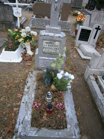 Edward PUCHALSKI 1962 Ostróda - Grobonet - Wyszukiwarka osób pochowanych