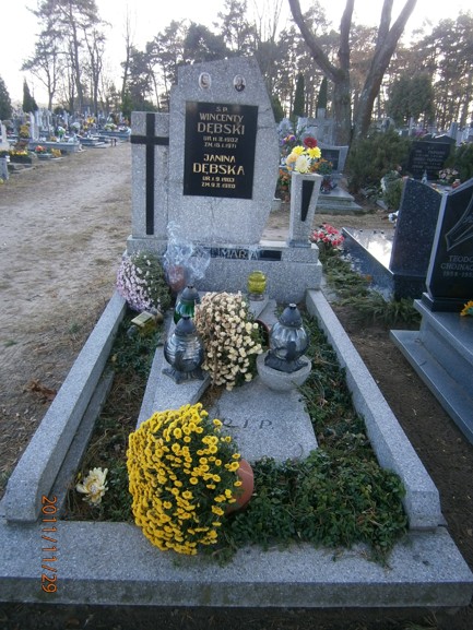 Wincenty DĘBSKI 1902 Ostróda - Grobonet - Wyszukiwarka osób pochowanych